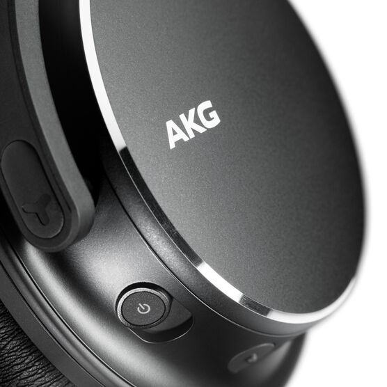 AKG Y600NC WIRELESS - Black - Wireless over-ear NC headphones - Detailshot 1